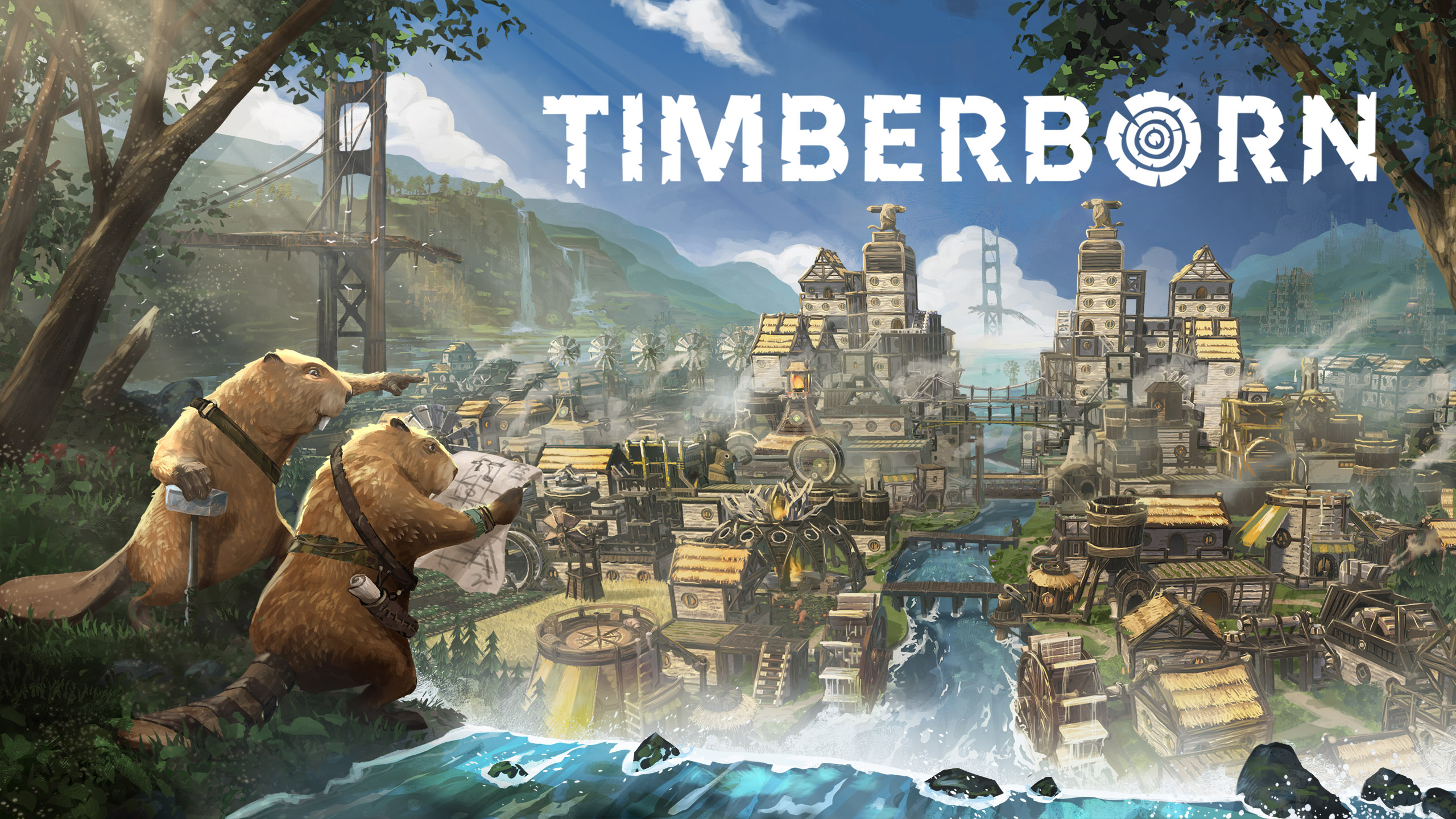 Timberborn Update 3 teaches beavers how not to be wasteful in the wasteland