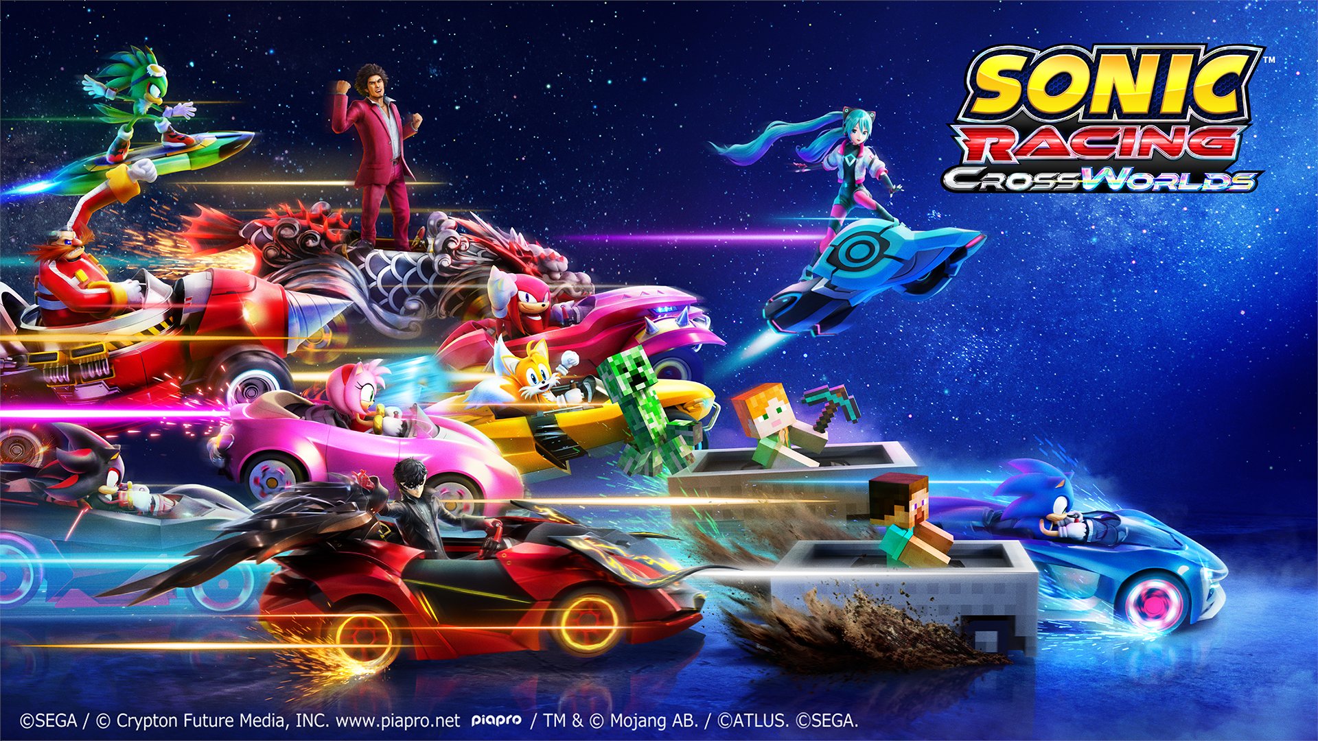 Sonic Racing: CrossWorlds Free Super Monkey Ball Content Drop Officially Available