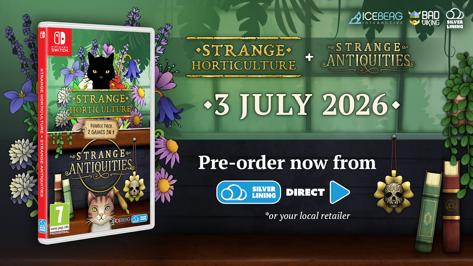 UNEARTH CURIOUS DELIGHTS: Strange Horticulture & Strange Antiquities Double Pack Conjured, coming July 3rd 2026!