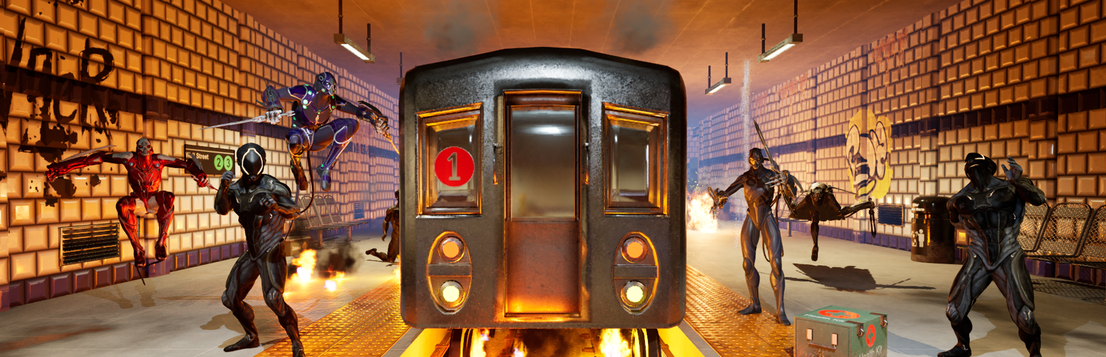 Publisher indie.io and developer QH Studios have announced that Subway Invasion will launch on Steam on April 3